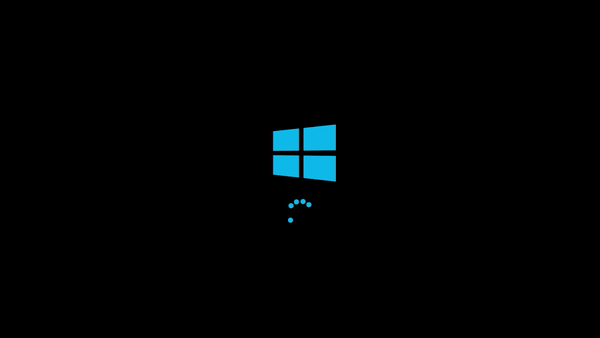 Animated Windows 10 loading screen